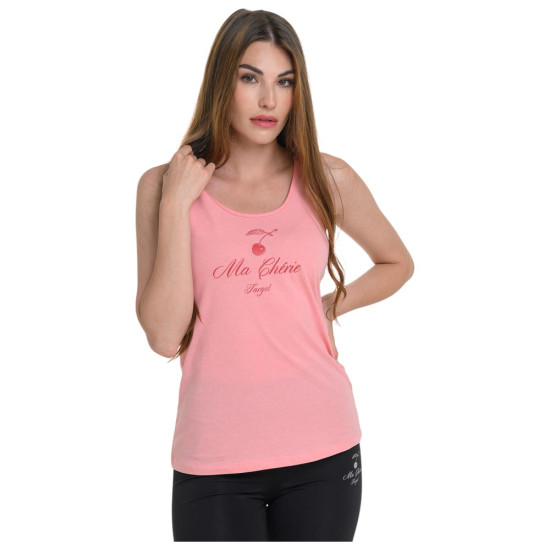 Target Γυναικεία αμάνικη μπλούζα Single Jersey ''Cherry'' Target Γυναικεία αμάνικη μπλούζα Single Jersey ''Cherry''